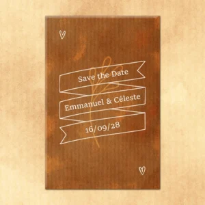 Save the Date - Sous le Cœur